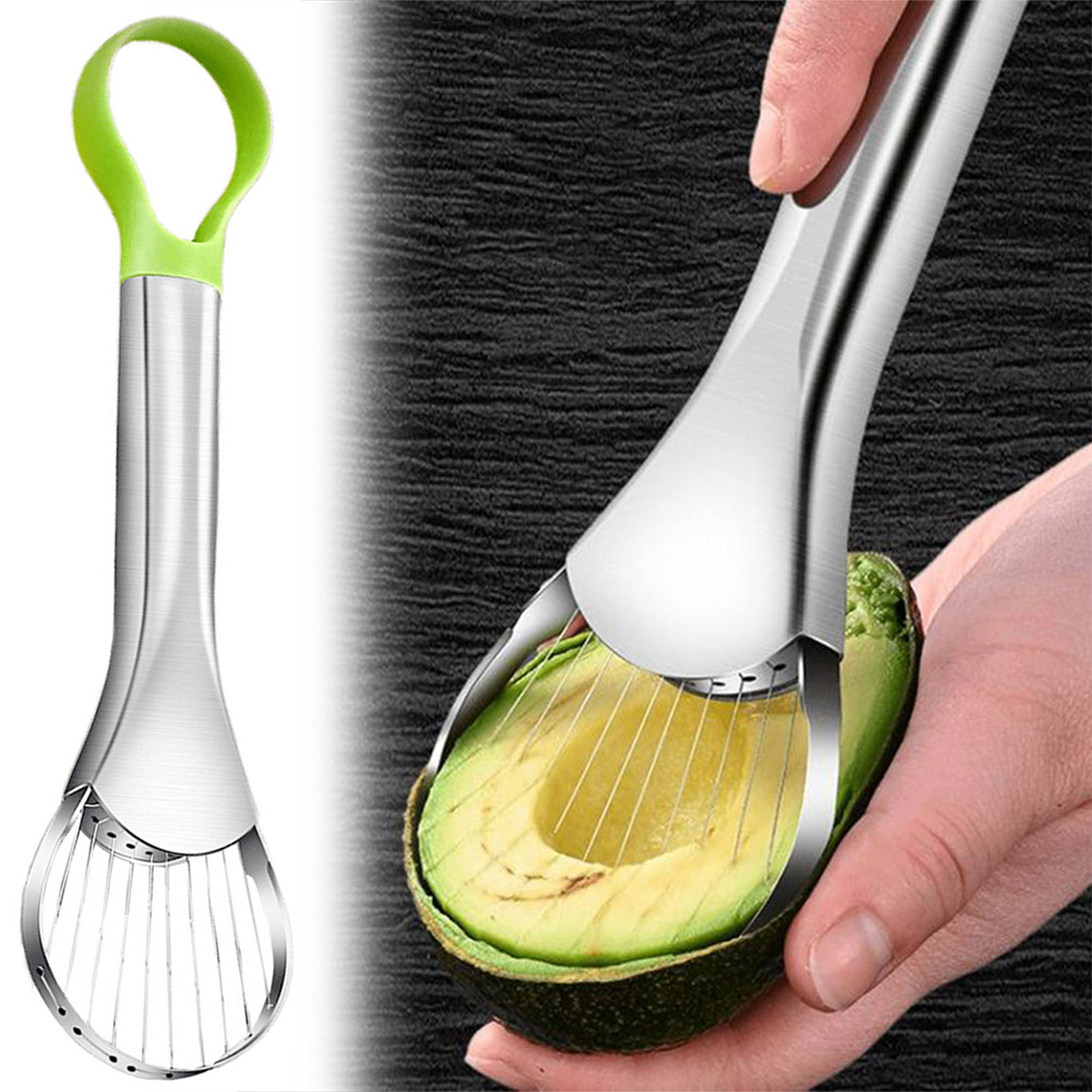 Avocado Slicer Tool - Aparato de cuchillo de aguacate, cortadores