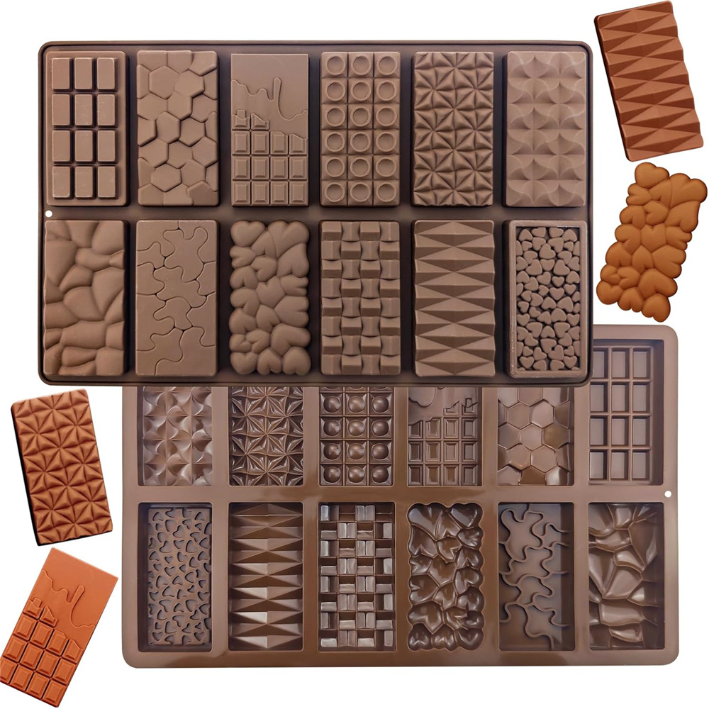 Silicone Mold Baking - Moldes de Chocolate 12 en 1,