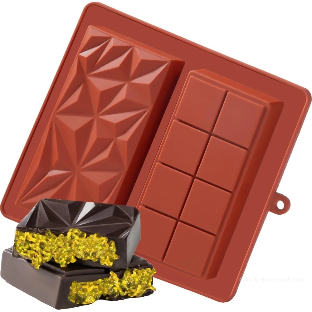 Silicone Mold Baking - Molde de silicona grueso para barras