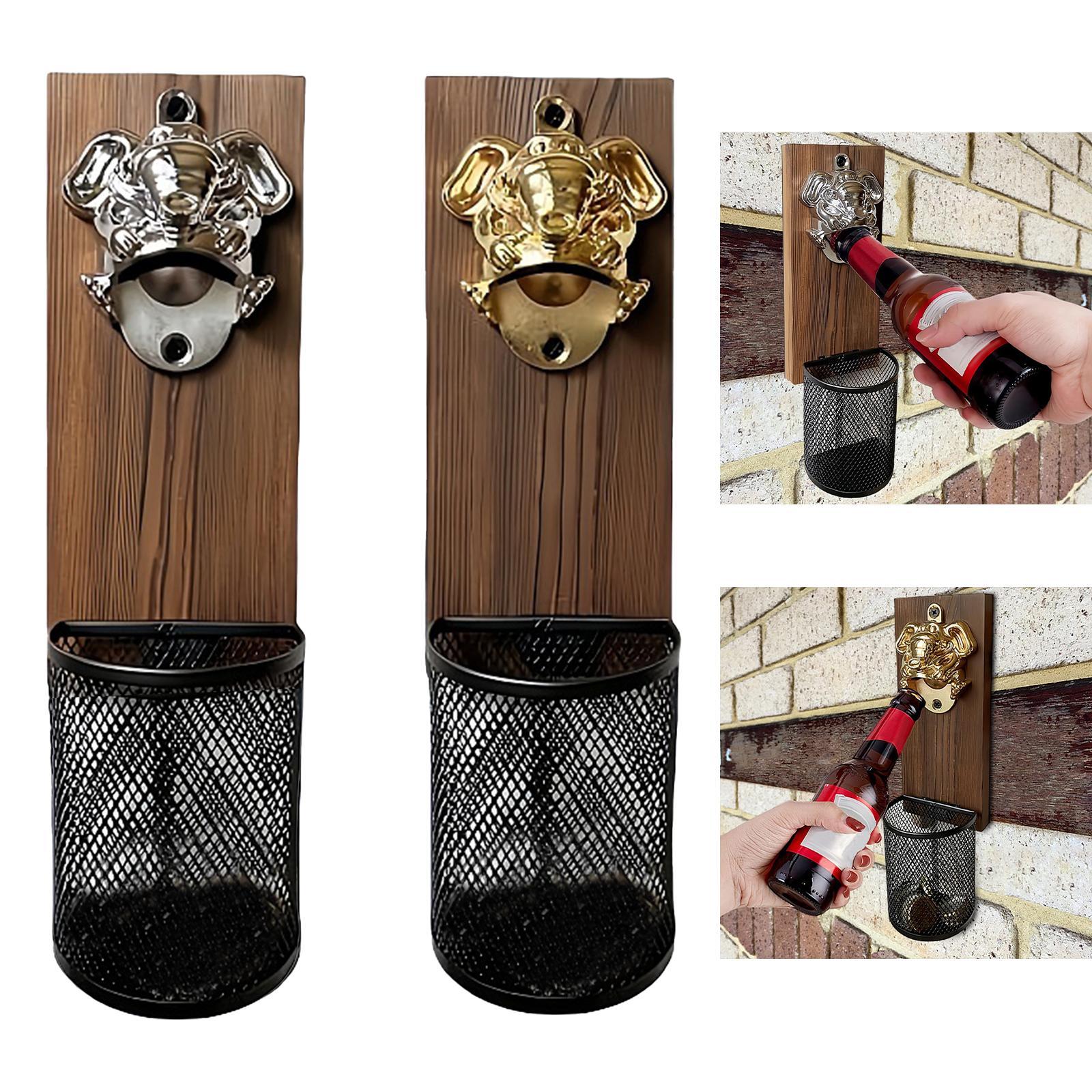 Kitchen Gadgets Gifts - Abridor de Botellas Magnético con Recolector