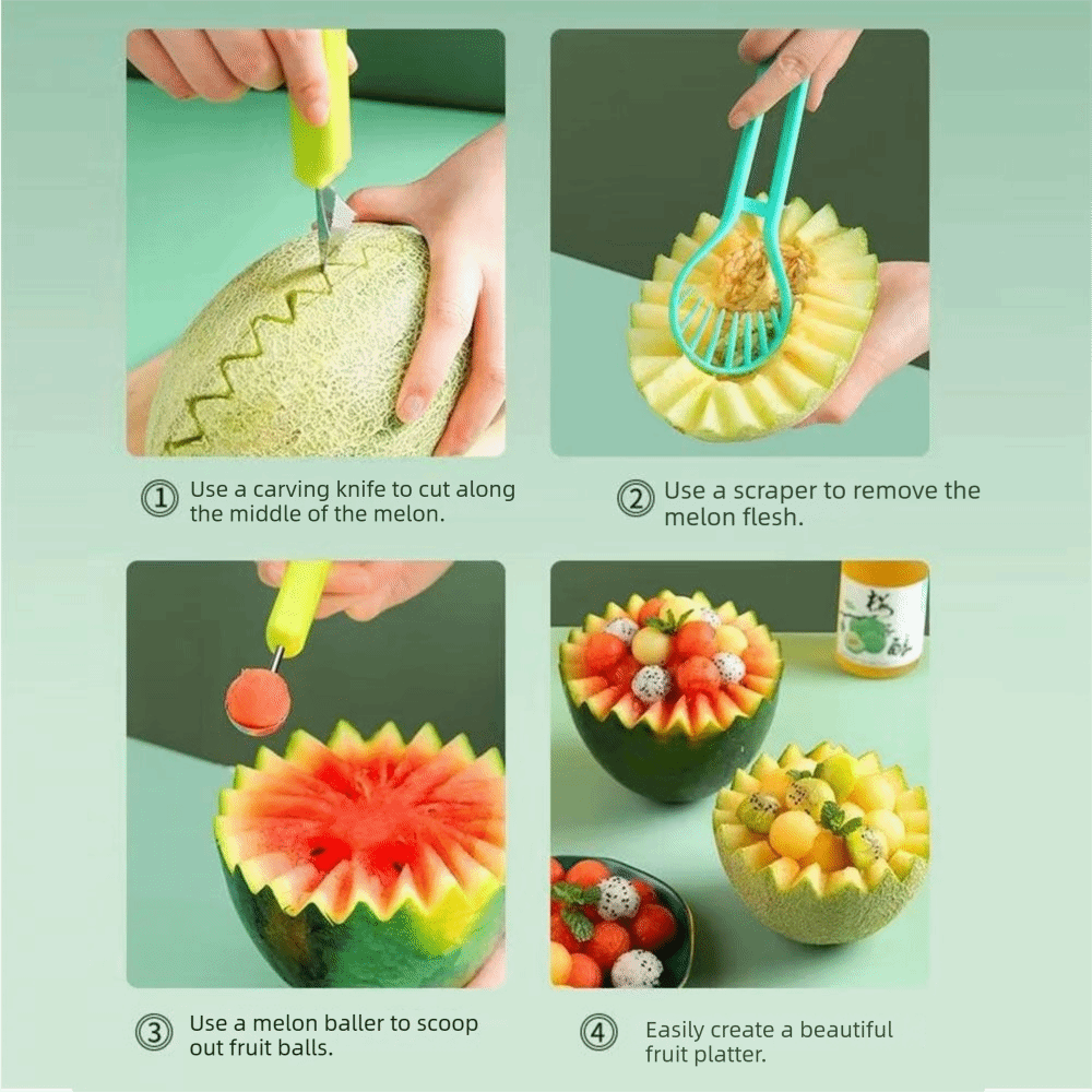 Herramienta 3 en 1 fácil de li - Avocado Slicer Tool reseña y precio