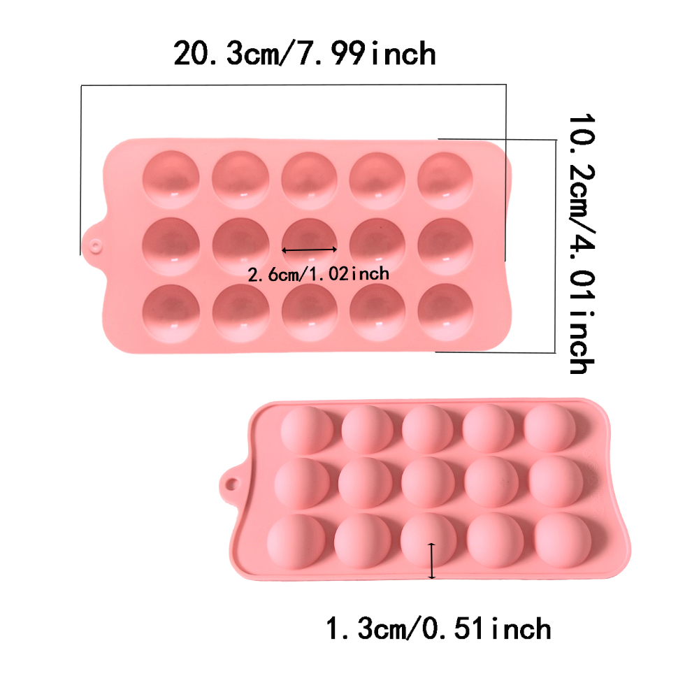 Molde semicircular de silicona - Silicone Mold Baking reseña y precio
