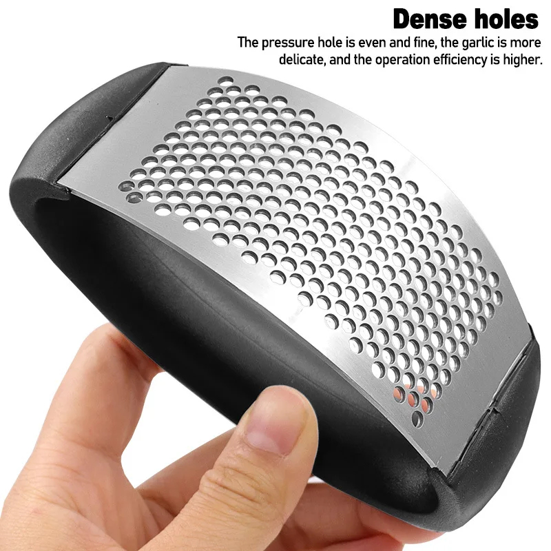 Prensa de ajo de acero inoxida - Kitchen Gadgets Vegetable Chopper reseña y precio