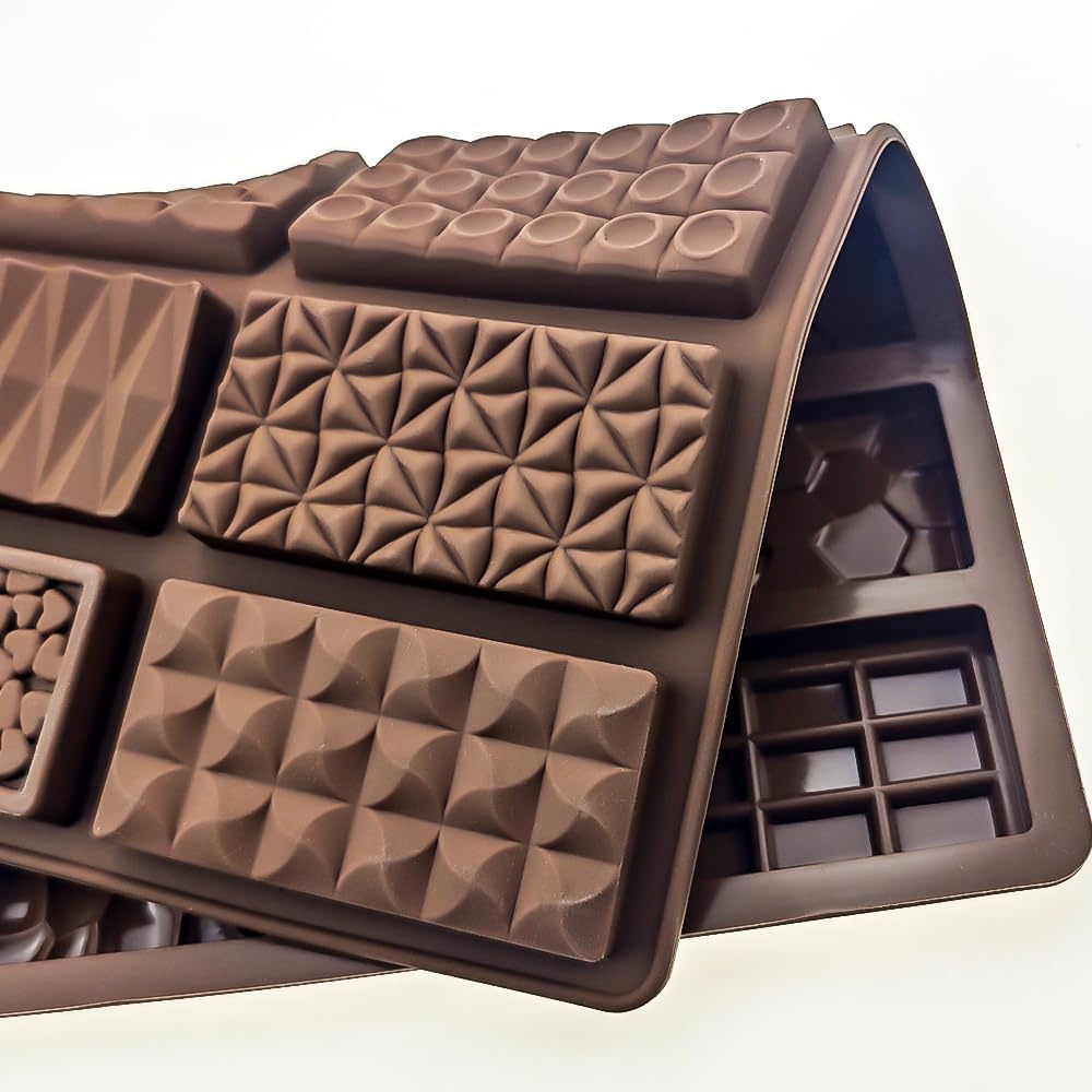 Moldes de Chocolate 12 en 1, m - Silicone Mold Baking reseña y precio
