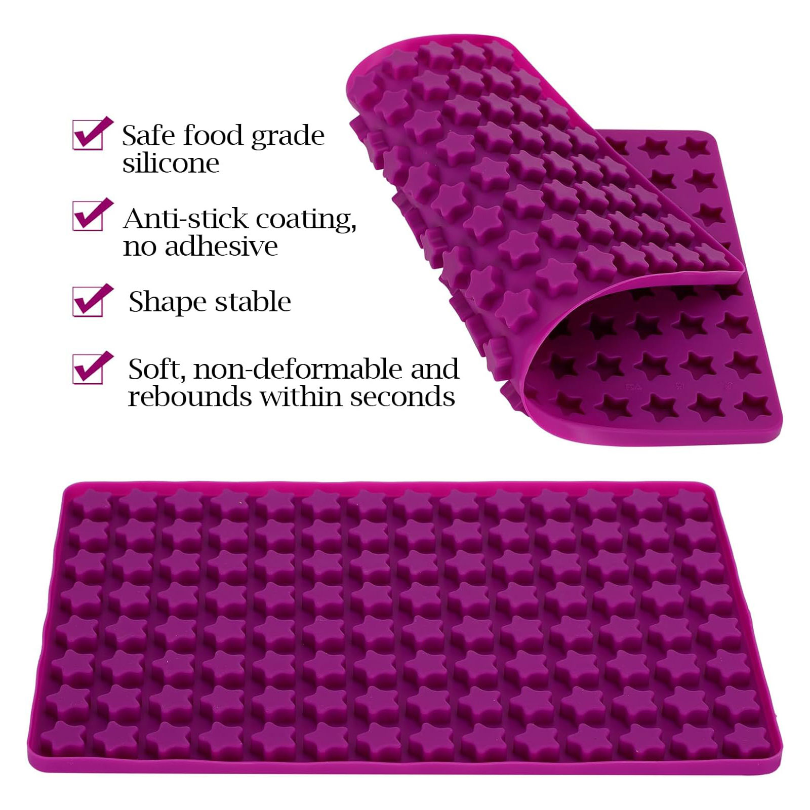 Moldes de Silicona con 112 Cav - Silicone Mold Baking reseña y precio
