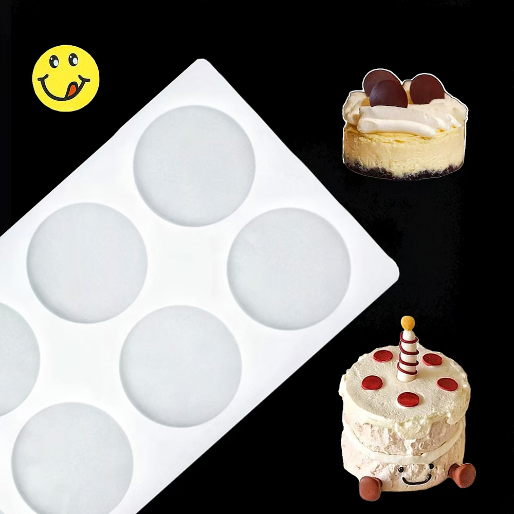 Molde de silicona cilíndrico p - Silicone Mold Baking reseña y precio