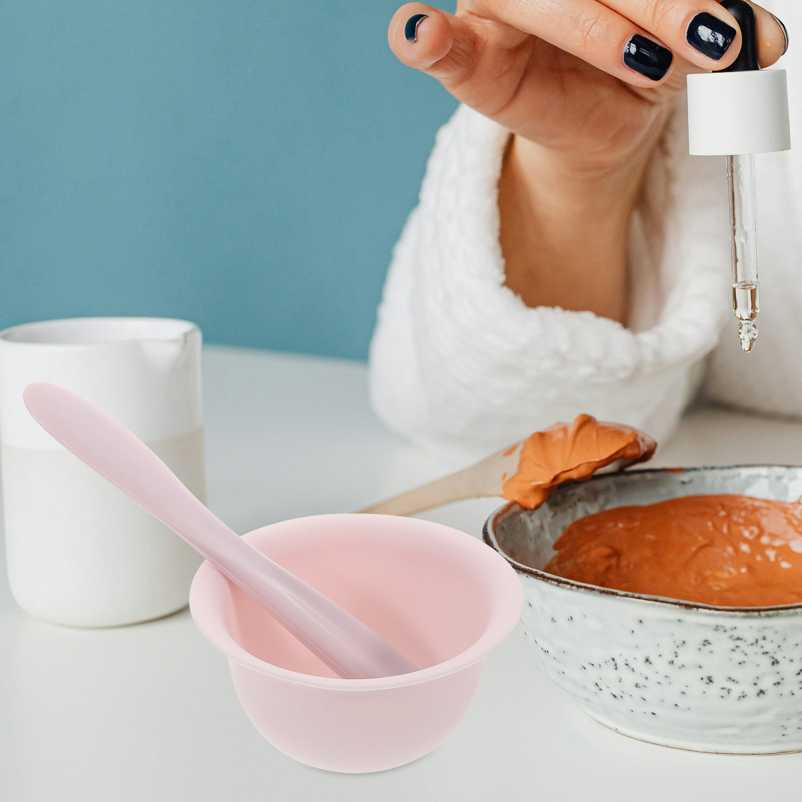 Juego de 1 tazón y espátula de - Silicone Spatula Set reseña y precio
