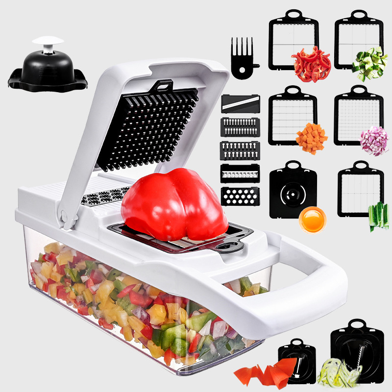 Cortador de Verduras Multifunc - Kitchen Gadgets Vegetable Chopper reseña y precio