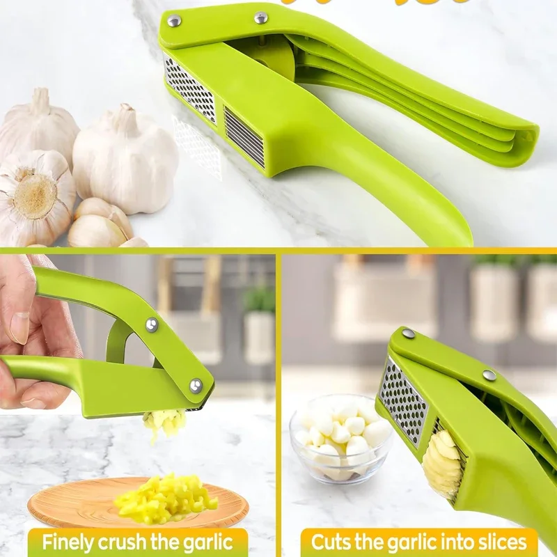 Picadora y rebanadora de ajo 2 - Kitchen Gadgets Gifts reseña y precio